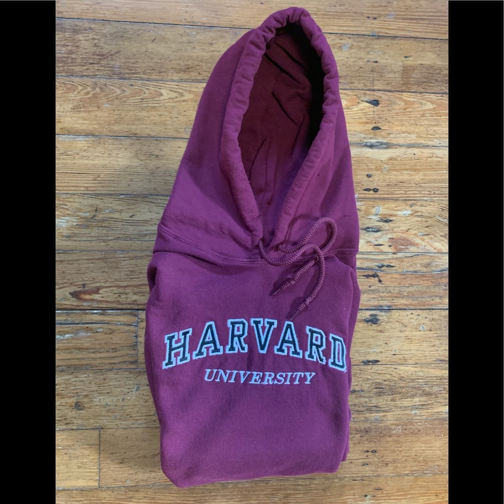 Men’s Burgundy Hooded Sweatshirt
